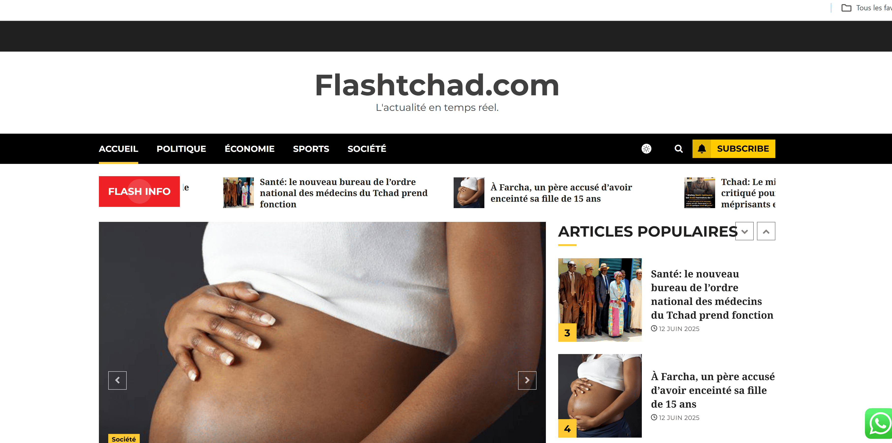 Site flashtchad.com